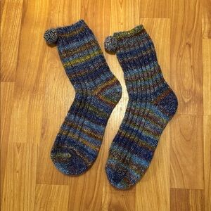 FREE PEOPLE RARE POM POM SOCKS NEW